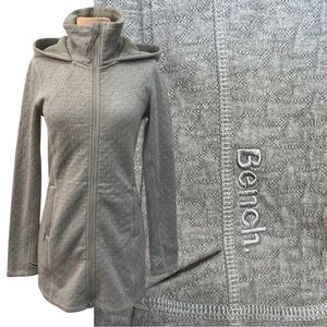 Bench. Corporeal Hooded Jacket Gray Size: Small